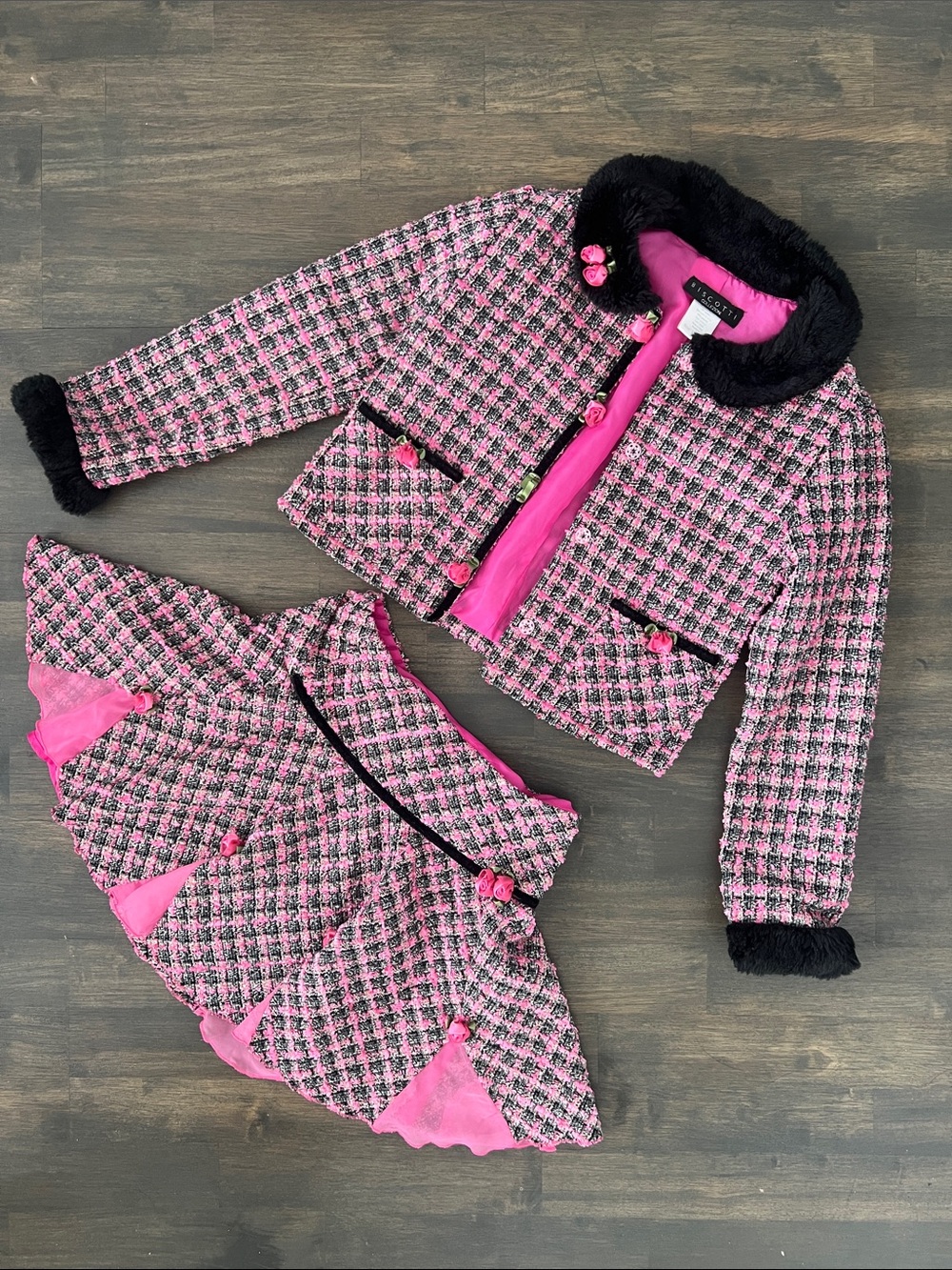 BISCOTTI TWEED OUTFIT